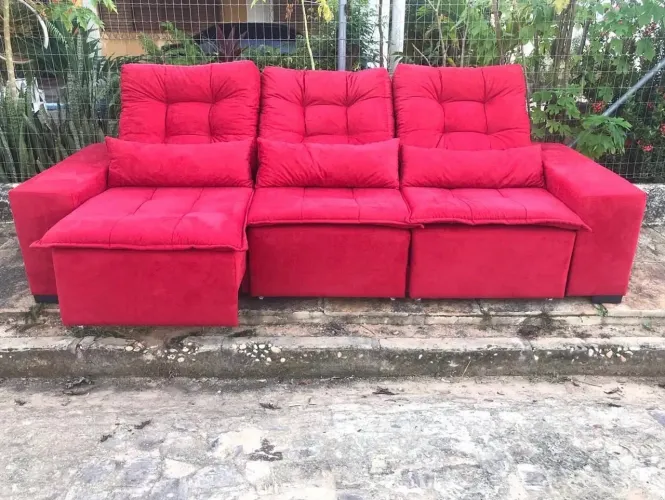 Vendo sofá retrátil (leia a descrição)