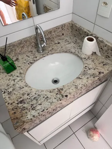 Pia de granito para wc