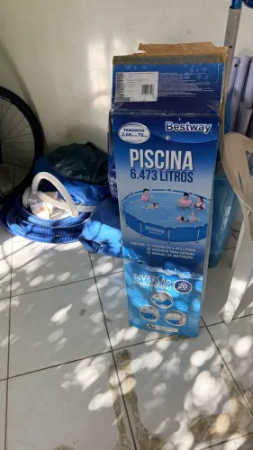 Piscina Bestway 6.473 Litros - Completa com Acessórios