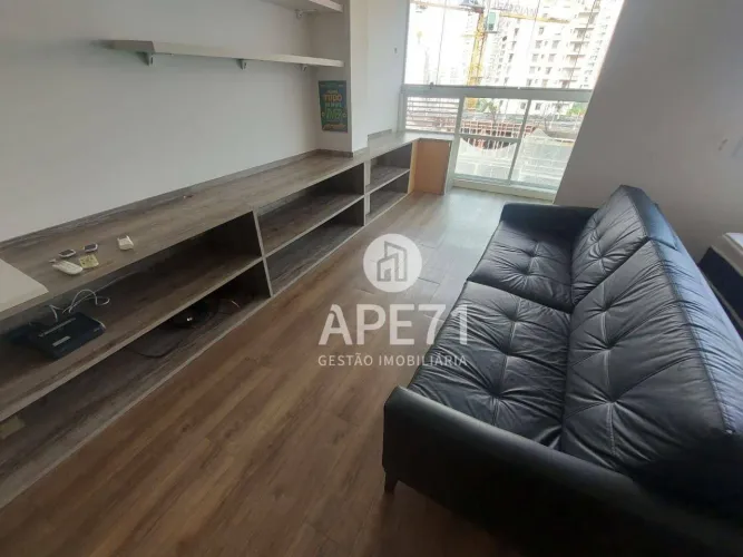 APARTAMENTO PARA LOCAÇÃO MOBILIADO COM 42M², 01 QUARTO, 2 BANHEIROS, 01 VAGA - PARAÍSO/SP
