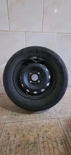 Roda + pneu aro 13