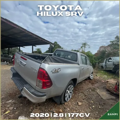 Sucata Toyota Hilux SW4 2001 3.0 Turbo 114cv