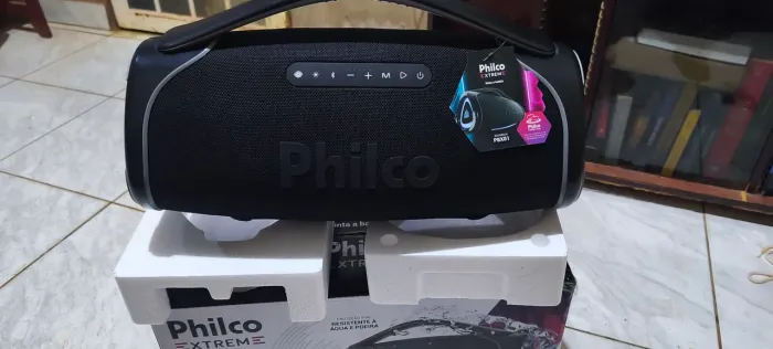 philco extreme 300w pbx01, nova na caixa, só foi retirada da caixa pra fazer as fotos.