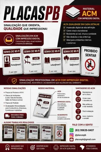 Sinalização de Ambientes