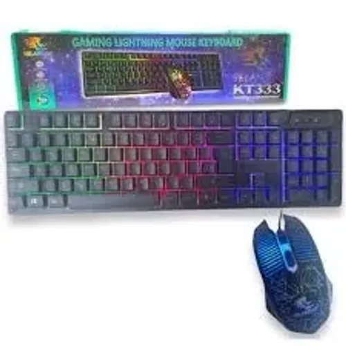 Combo Teclado e Mouse Gamer - novos