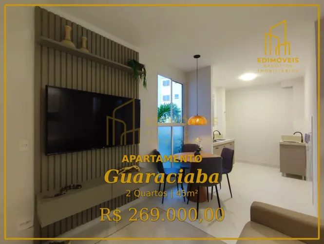 Seu novo lar no Guaraciaba - Serra ES: Apartamento com lazer completo e segurança!