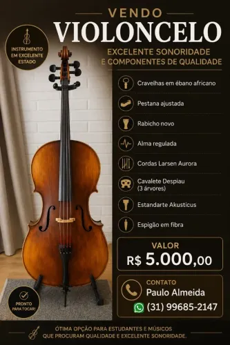 Violoncelo Eagle c310