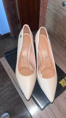 Scarpin Vizzano Bege 