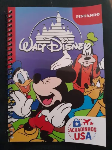 Livro de Pintar: Pintando Walt Disney