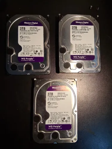 hd 3Tb Purple Dvr Nvr Intelbras