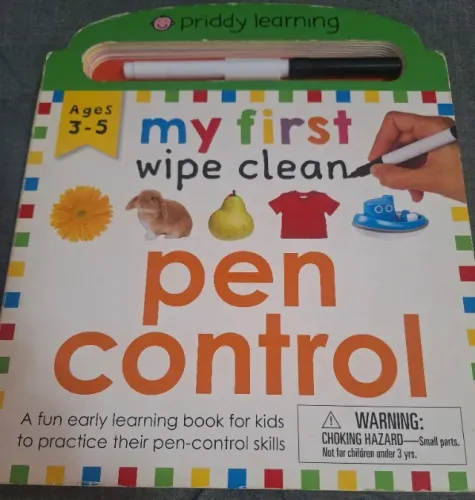 Livro Pen Control - escreva e apague (importado)