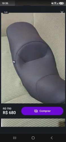Banco confort pedrinho c gel Sahara 300