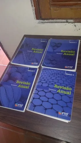 kit 4 livros ftd quimica