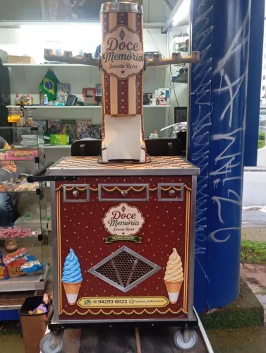 Máquina de Sorvete Americano