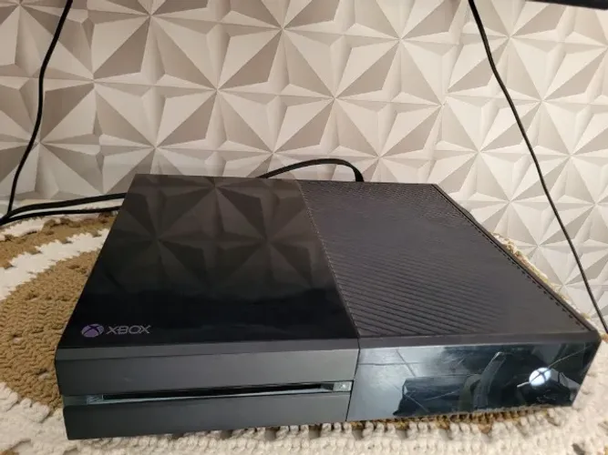 Xbox One Fat Preto Leitor Disco Funcionando Perfeitamente Apenas Aparelho