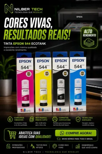 Suprimento tinta para Impressora