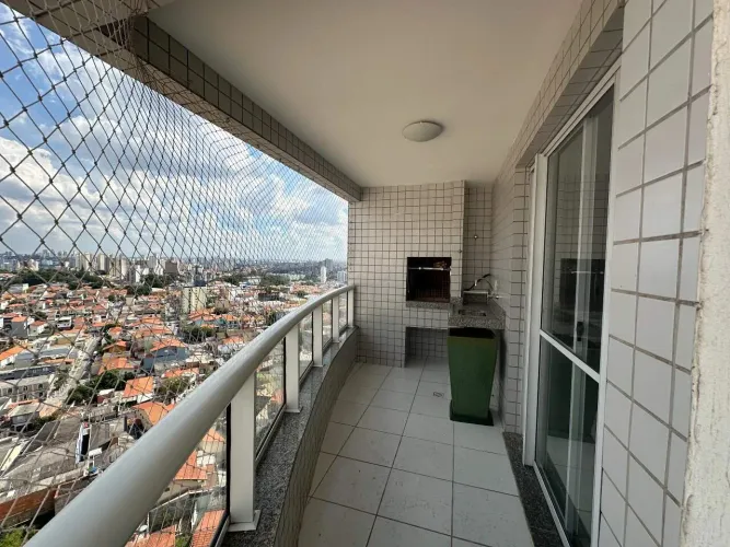 Apartamento semi-mobiliado com suíte, varanda gourmet e 2 vagas  Exclusividade e conforto 