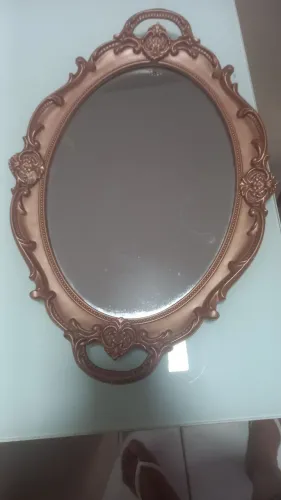 Bandeja com espelho