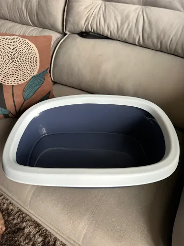 Caixa de areia para gatos e cachorro