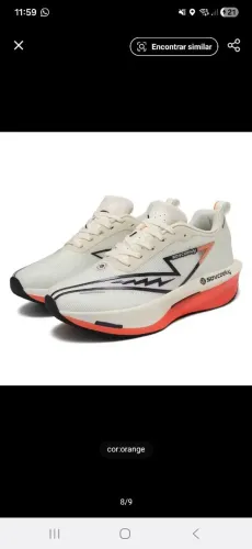 TENIS IMPORTADO COM PLACA DE CARBONO 