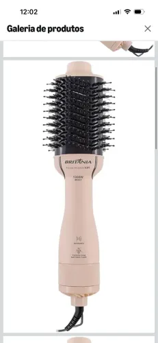 Escova Secadora Britânia 1300W Bivolt | Soft, 4 em 1, BEC07R
