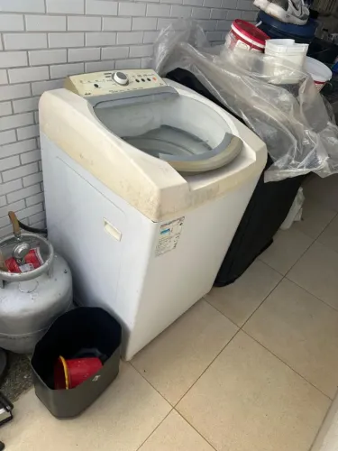 maquina de lavar roupas brastemp com defeito