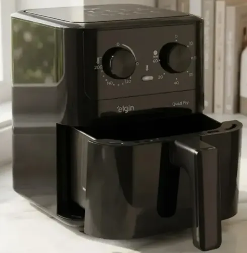 NOVA _ Fritadeira Elétrica Air Fryer Quad Fry - ELGIN