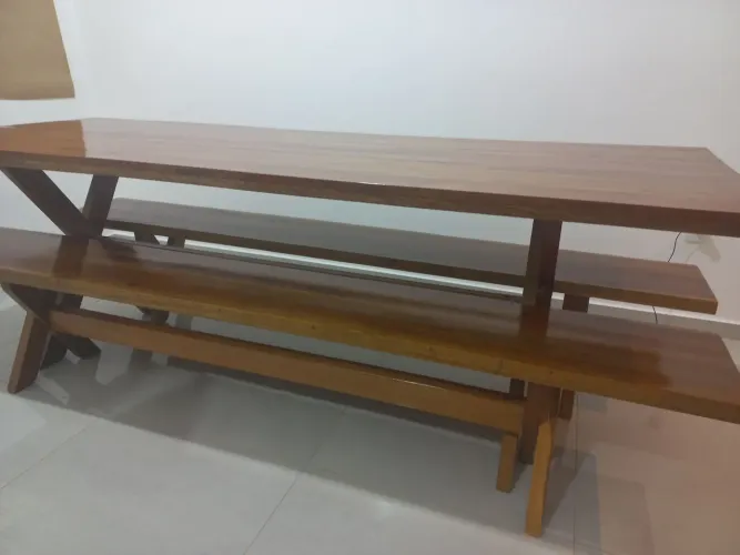 Mesa de Madeira 2.40m 