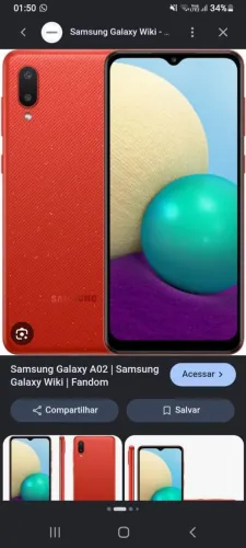 Samsung semi novo