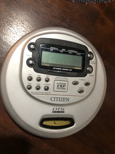 Diskman Citizen DTS Cd player