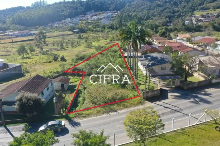Terreno Urbano - Venda - 1000m2 - Oportunidade - Rua João Ledra - Taboão - Rio do Sul