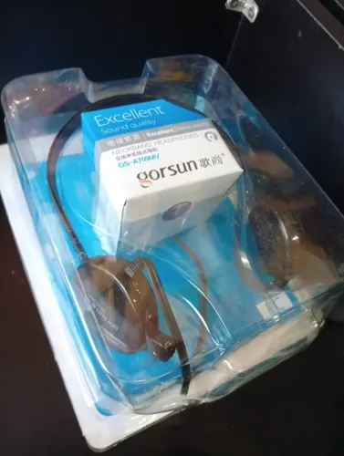 Fone de ouvido com microfone para notebook computador