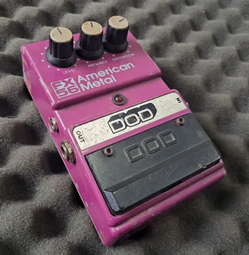 Pedal DOD American Metal FX56 USA Vintage