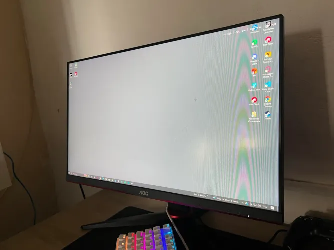 Monitor gamer AOC 165hz 24?