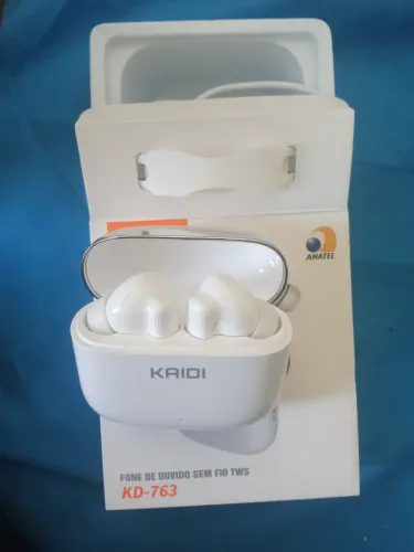 Fone Bluetooth Kaidi KD 763 para hoje!!!