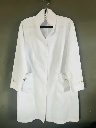 Jaleco Feminino Estampado - Tamanho G | Em ótimo estado