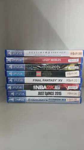 JOGOS SEMINOVOS PARA PS4 A PARTIR DE R$49,00