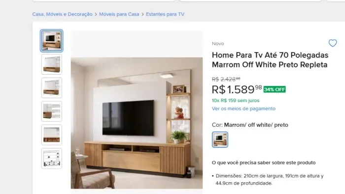 Home para Tv completo