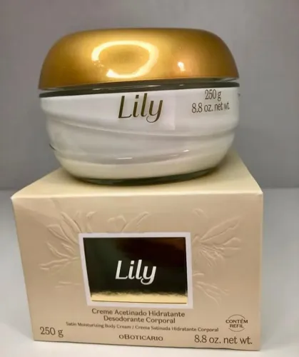 Hidratante Corporal lily 250g oBoticário