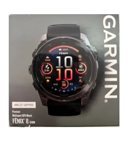 Relogio Garmin fenix 8 51mm amoled saphira 10x sem juros