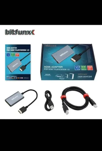 Adaptador hdmi pra ps1 e ps2