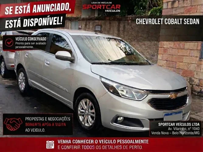 Chevrolet Cobalt LTZ 1.8 8V Econo.flex 4P Mec. 2018