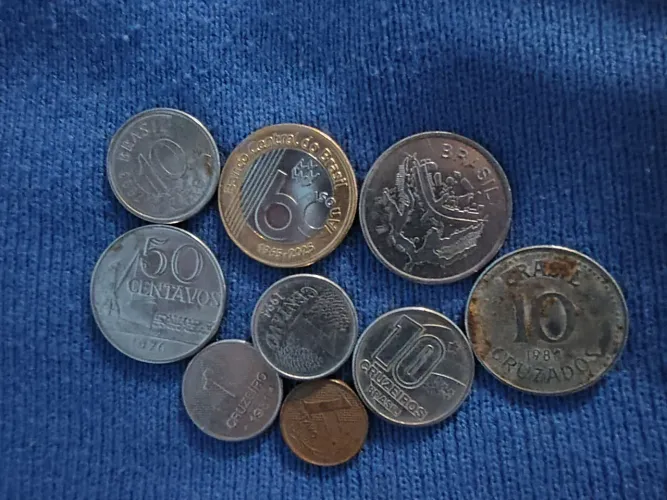 Moedas antigas, exclusiva para colecionadores!
