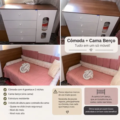 Cômoda + berço aceito proposta