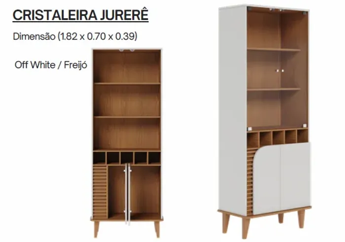 Cristaleira Jurere Nova