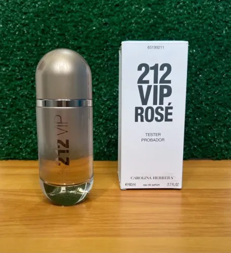 Tester 212 Vip Rosé EDP Carolina Herrera Perfume Importado Feminino 80ml