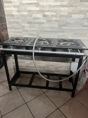 Fogão Industrial 3 bocas Cefaz