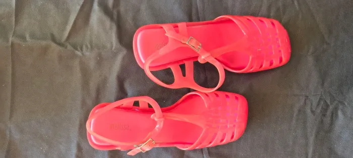 Melissa vixen rosa estilo anos 2000 tamanho 37
