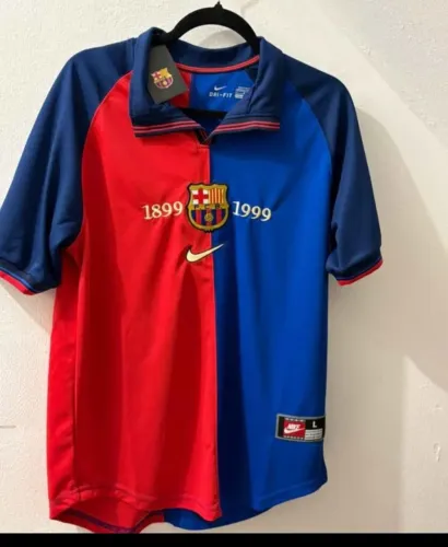 Camisa Barcelona Retrô 1999