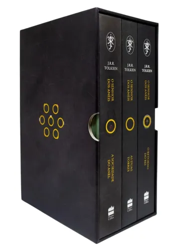 Livro Box Trilogia O Senhor dos Anéis - J R R Tolkien - 3 livros